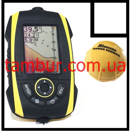 Эхолот Phiradar FF288W переносной c беспроводным датчиком