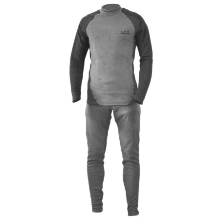 Термобелье Fishing ROI микро-флис (серо-черное)