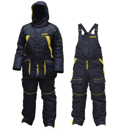 Костюм зимний Fishing ROI Thermal Pro 2 сине-желтый