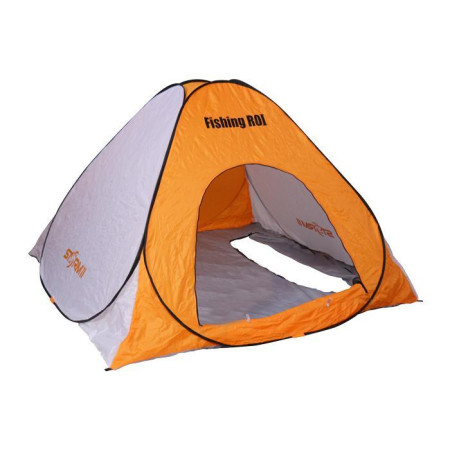 Палатка "Fishing ROI" Storm -2 зимняя (200*200*135см.) white-orange