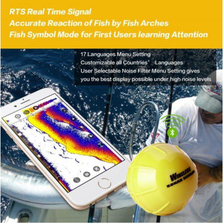 Эхолот Phiradar BT100 блютуз