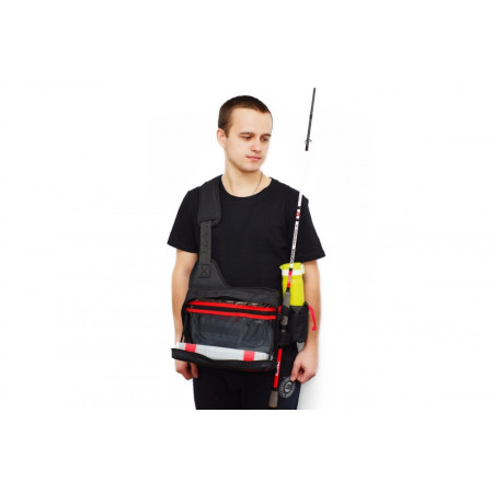 Сумка поясная Lucky John Sling Bag с 1 коробкой (LJ125B)