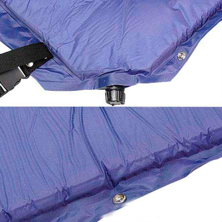 Само надувной коврик KINGCAMP BASE CAMP COMFORT (KM3560) (BLUE)