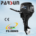 Лодочный мотор Parsun F9.8BMS (9.8 л.с., короткий дейдвуд, электростартер, четырехтактный)