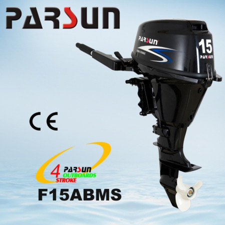 Лодочный мотор Parsun F15A BMS (15 л.с. короткий дейдвуд, электростартер, четырехтактный)