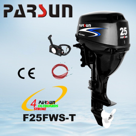 Лодочный мотор Parsun F25FWS-T (25 л.с. короткий дейдвуд, винт 11`, стартер, цифровое зажигание)
