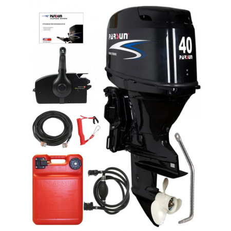 Лодочный мотор Parsun F40FWL-T-EFI   (40 л.с. длинный дейдвуд, винт 13`, стартер, инжектор, трим)