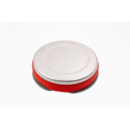 Чайник Tramp силиконовый с металлическим дном 1л терракот TRC-125