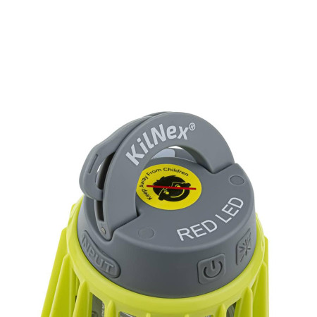Мощный фонарь KILNEX для кемпинга «БЕЛЫЙ СВЕТ + RED 2600» (IP 67)