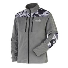 Куртка флисовая NORFIN GLACIER GRAY CAMO (охота, рыбалка, туризм)