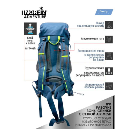 Рюкзак Norfin Adventure 45 (NFL-40219)