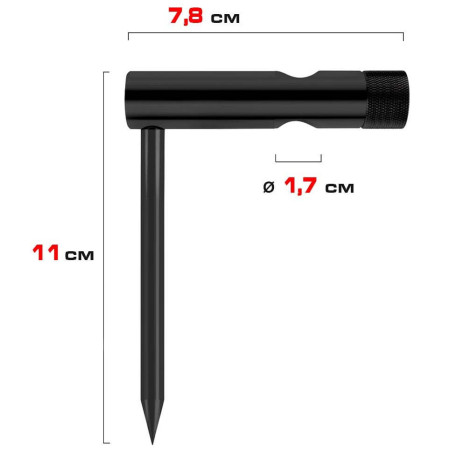 Набор стоек и буз баров в чехле World4Carp Stand Kit Universal 4
