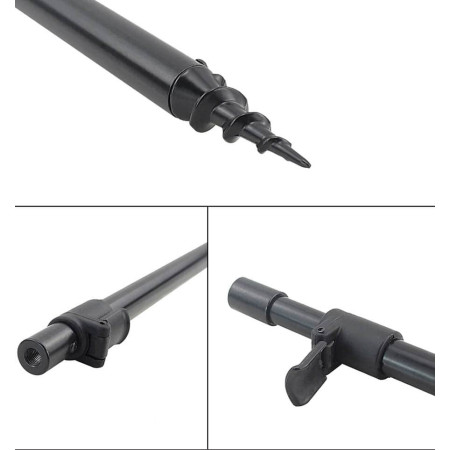 Стойка World4Carp телескопическая винтовая 50-85 cm Стойка World4Carp телескопическая винтовая 50-85 cm