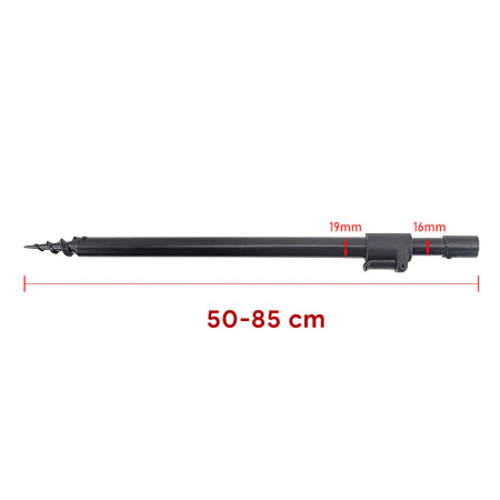 Стойка World4Carp телескопическая винтовая 50-85 cm Стойка World4Carp телескопическая винтовая 50-85 cm