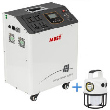 ЗАРЯДНАЯ СТАНЦИЯ MUST 1.1KW 1280WH LIFEPO4
