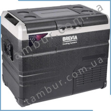 Холодильник автомобильный Brevia 50л (компрессор LG) 22615