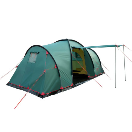 Палатка Tramp Brest 6 (V2) двухкомнатная вместимость 6 человек 585×220×200 см Палатка Tramp Brest 6 (V2) двухкомнатная вместимость 6 человек 585×220×200 см