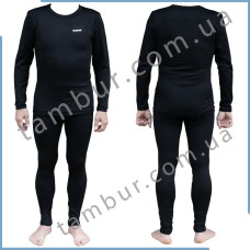 Термобілизна чоловіча Tramp Warm Soft чорний UTRUM-019-black