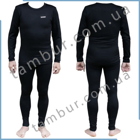 Термобілизна чоловіча Tramp Warm Soft чорний UTRUM-019-black