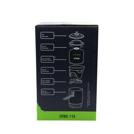 Система для приготування їжі Tramp 1,0л olive UTRG-115