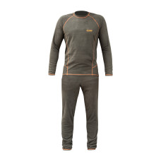 Термобілизна чоловіча Tramp Microfleece комплект (футболка+штани) olive UTRUM-020, UTRUM-020-olive-XL