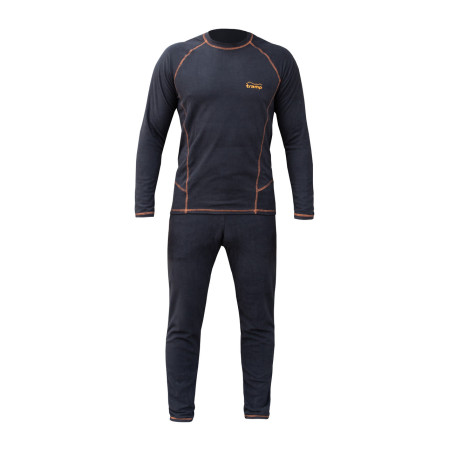 Термобілизна чоловіча Tramp Microfleece комплект (футболка+штани) black UTRUM-020, UTRUM-020-black-L