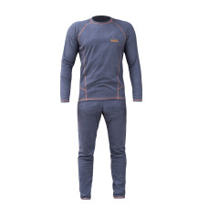 Термобілизна чоловіча Tramp Microfleece комплект (футболка+штани) grey UTRUM-020, UTRUM-020-grey-L