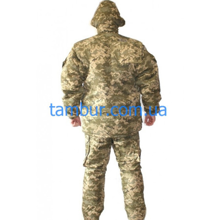 Камуфляжный костюм пиксель для охоты и рыбалки до -30С