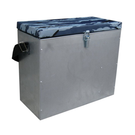 Ящик рыбацкий с ремнем и перегородкой (оцинковка)