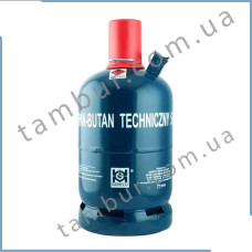 Газовый баллон металлический 12,3л клапан W21,8L
