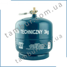 Газовый баллон металлический 7,2л