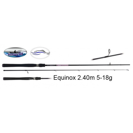 Спиннинг EQUINOX   2.40m 5-18g