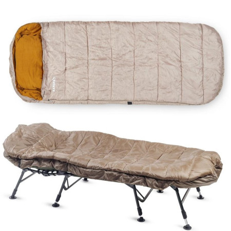 Спальний мішок Ranger 4 season Brown кокон-ковдра 200х85 см