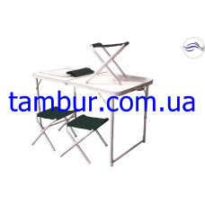 Раскладной стол для пикника стол и 4 стула ( раскладная мебель )