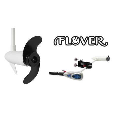 Электрический лодочный мотор Flover 45TGS ( с телескопической ручкой и индикатор зарядки АКБ )