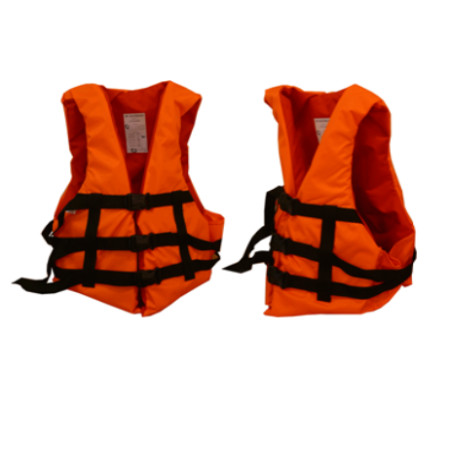 Спасательный жилет для рыбалки и охоты (оранжевый) 90-110кг
