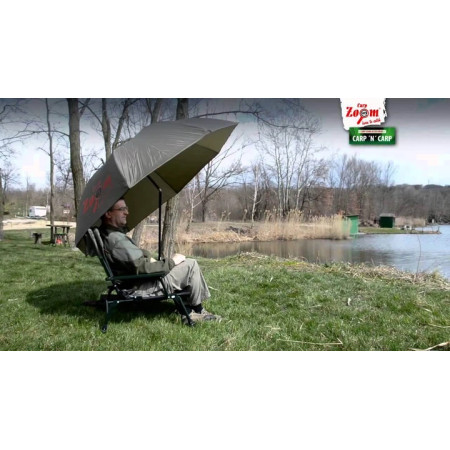 Зонт-палатка Carp Zoom с боковой стенкой и регулированным наклоном