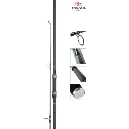 Профессиональное карповое удилище Fanatic Plus 12' 3.0lbs