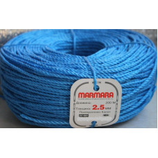 Полипропиленовый шнур MARMARA 2.5 (Крученая) 200 м.