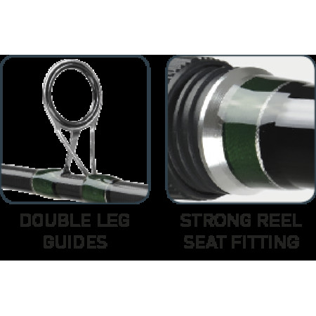 Удилище для карповой ловли Bull-dog Carp Rod, 360cm, 3,00lb, 3 sections