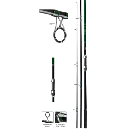 Удилище для карповой ловли Bull-dog Carp Rod, 390cm, 3,50lb, 3 sections