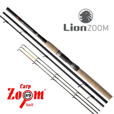 Фидер LionZoom Heavy Plus Feeder rod, 360cm, 70-140g