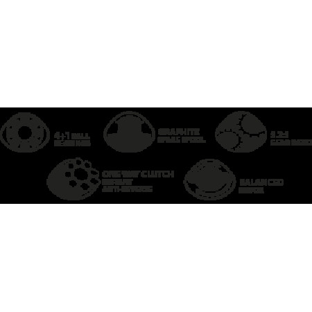 Катушка карповая MegaBite 6000 BBC (запасная шпуля, бэйтранер)