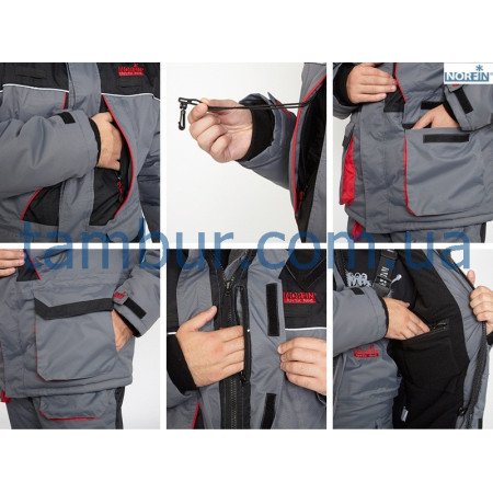 Зимний костюм Norfin Arctic Red -25°C Зимний костюм Norfin Arctic Red -25°C