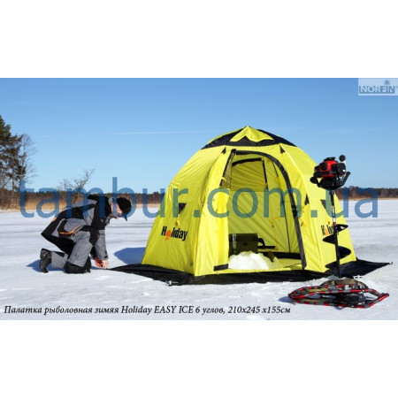 Палатка для зимней рыбалки Holiday EASY ICE 6 210*245*155см