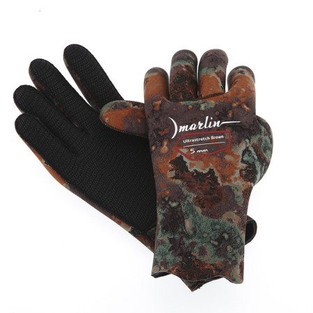 Перчатки Ultrastretch Brown 5 мм