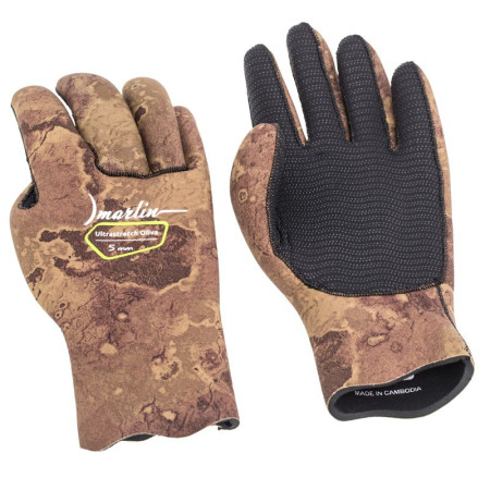Перчатки Ultrastretch Oliva 5 мм