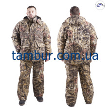 Зимний костюм для рыбалки и охоты, таслан принт (элитный)