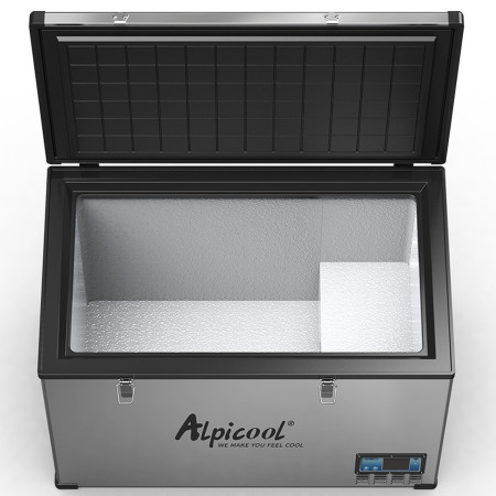 Компрессорный автохолодильник Alpicool BD135. До -20 ℃. Питание 12, 24, 220 вольт