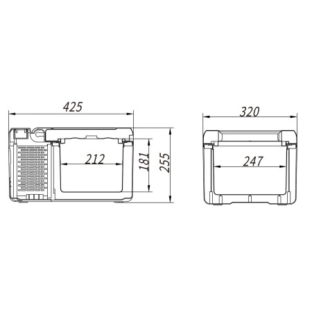 Компрессорный автохолодильник Alpicool C9P (9 литров). Охлаждение до -20 ℃. Питание 12, 24 вольт Компрессорный автохолодильник Alpicool C9P (9 литров). Охлаждение до -20 ℃. Питание 12, 24 вольт